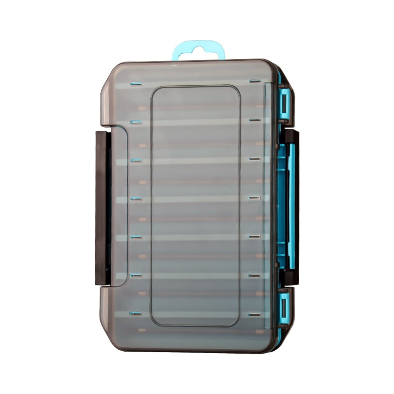 Fishing Lure Tackle Box with 14 Compartments