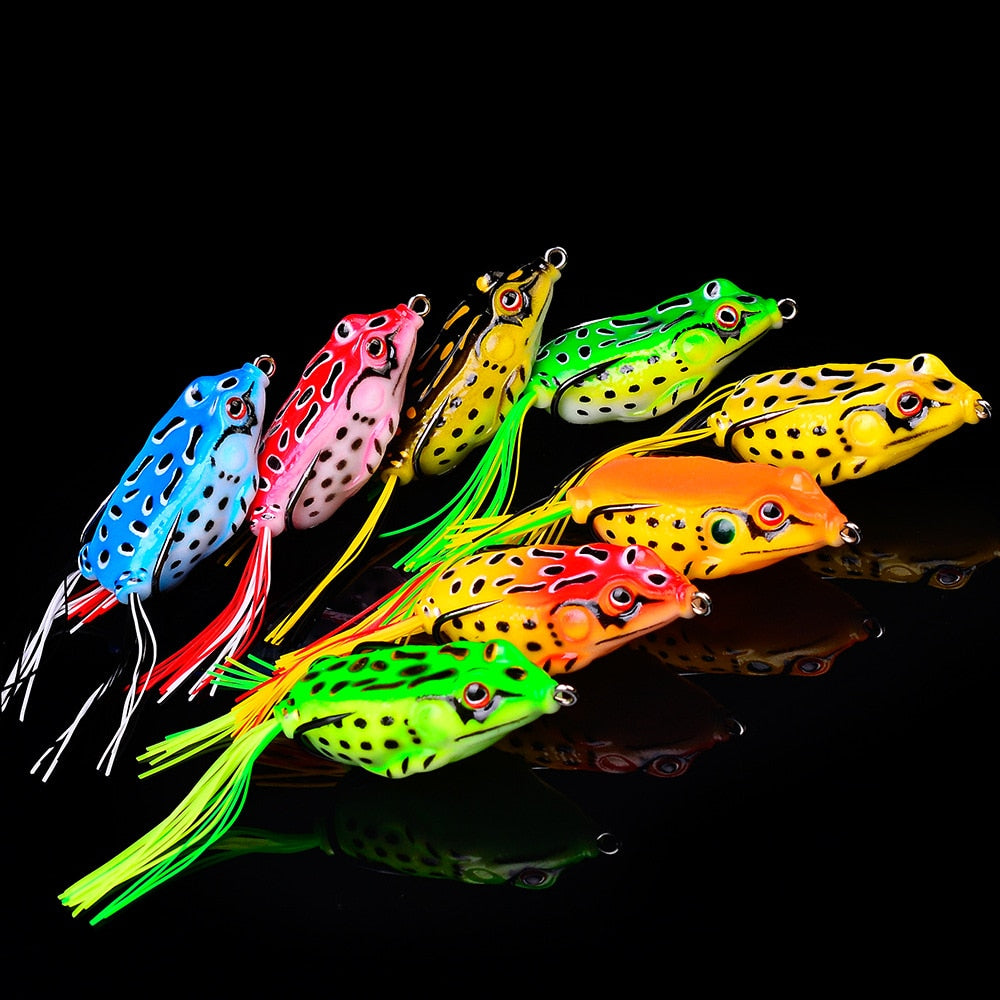 5g, 8.5g, 13g, 17.5g Top Water Frog Pike Lure