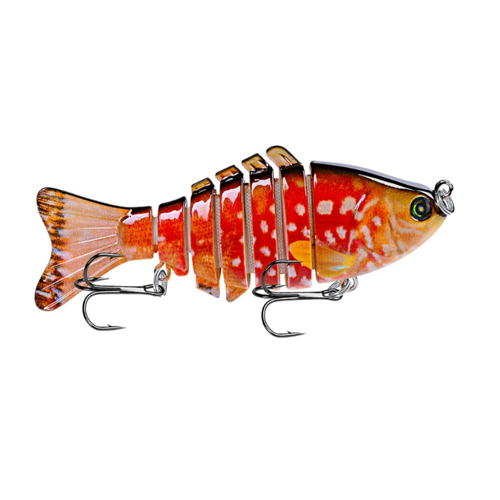 15.5g Jointed Fishing Lure for Pike, Perch, Zander