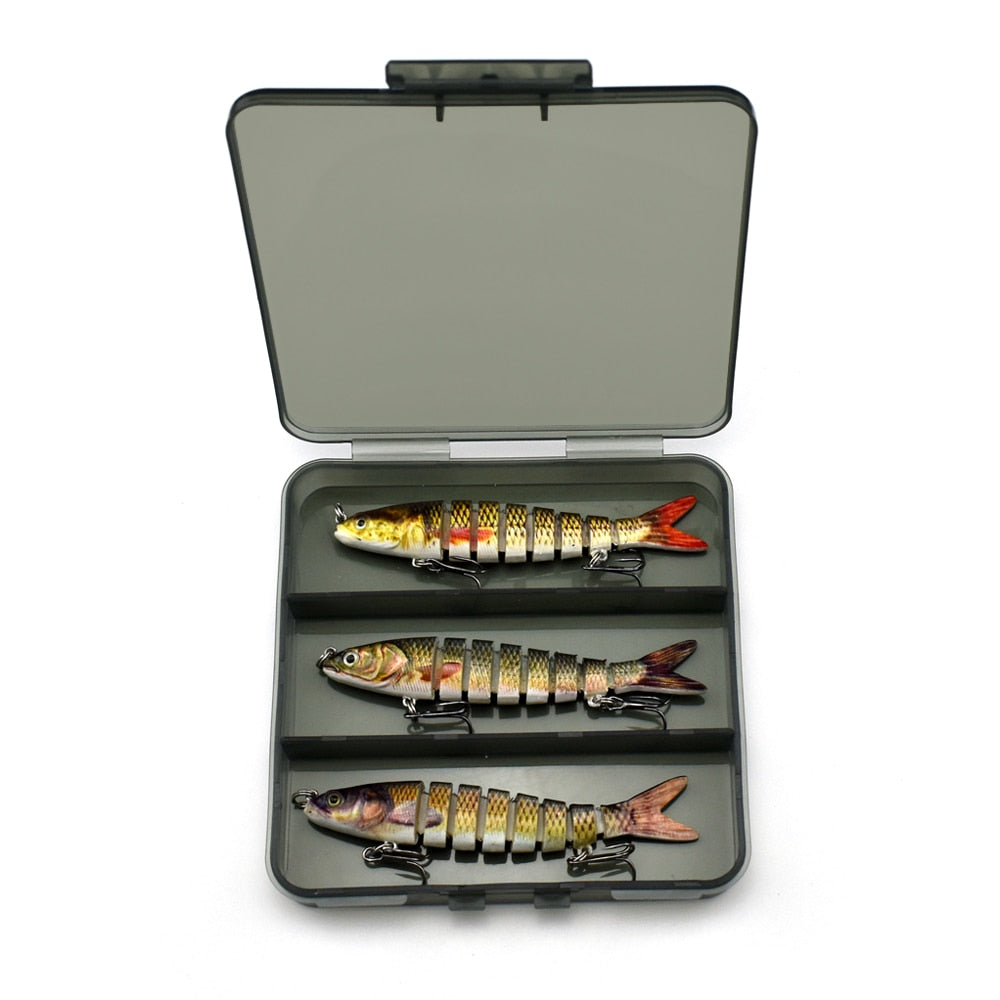 ODS 3pcs 14.2cm 27g Sinking Pike Lures