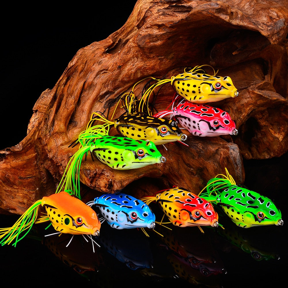 5g, 8.5g, 13g, 17.5g Top Water Frog Pike Lure