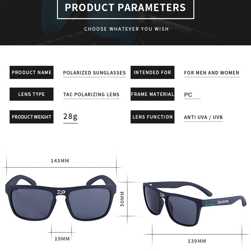 DAIWA 2020 Polarized Fishing Sunglasses