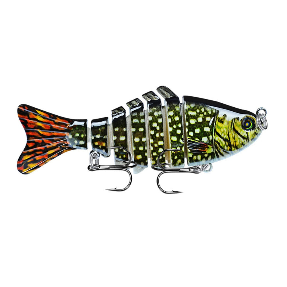 15.5g Jointed Fishing Lure for Pike, Perch, Zander