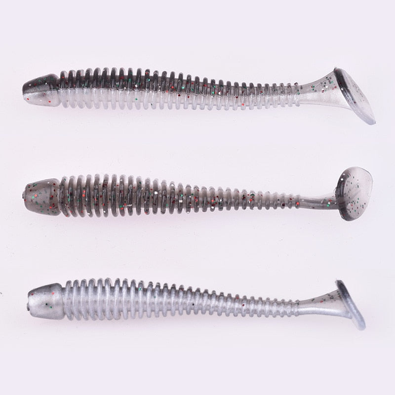 Proleurre Soft Worm Fishing Lure for Perch 5cm, 7cm, 9cm
