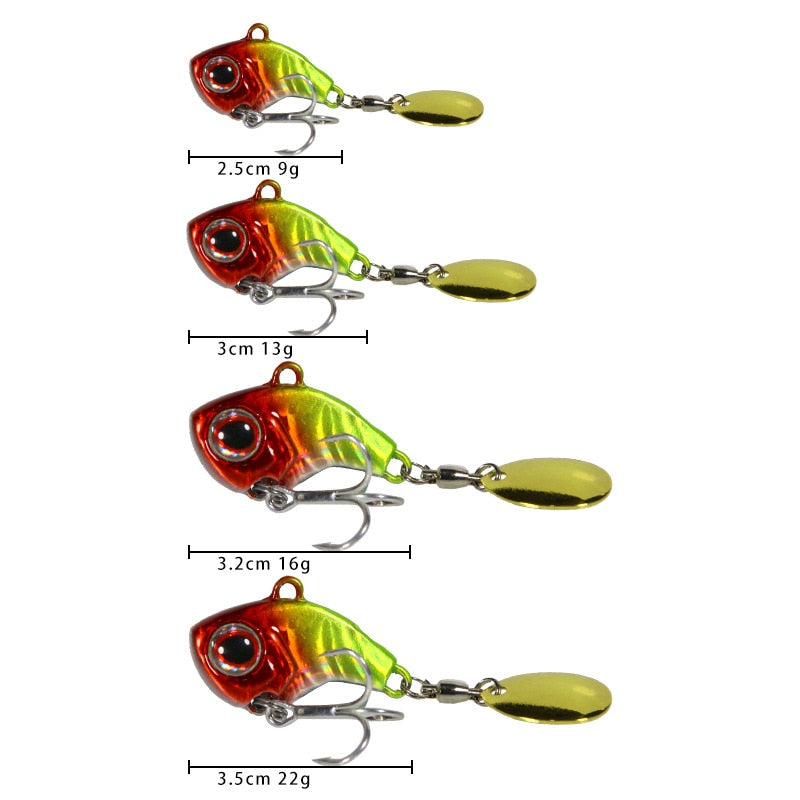 9g/13g/16g/22g Metal Fishing Spinner Bait