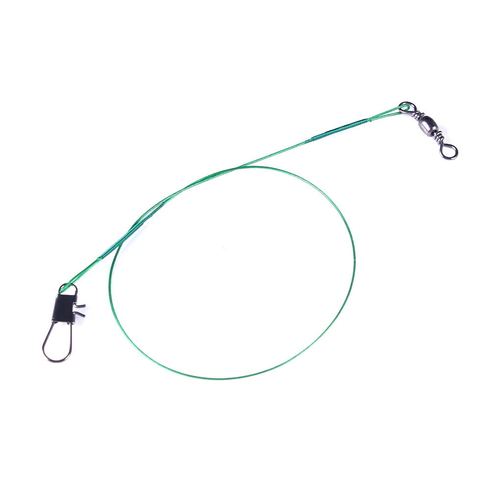 Anti-Bite Steel Wire Leader Available in Length; 15cm, 20cm, 25cm, 30cm
