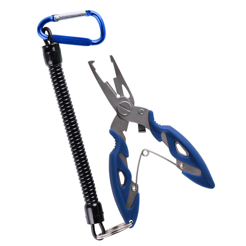 Multifunction Fishing Pliers with an Easily Attachable Clip