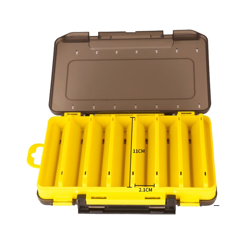 Fishing Lure Tackle Box with 14 Compartments