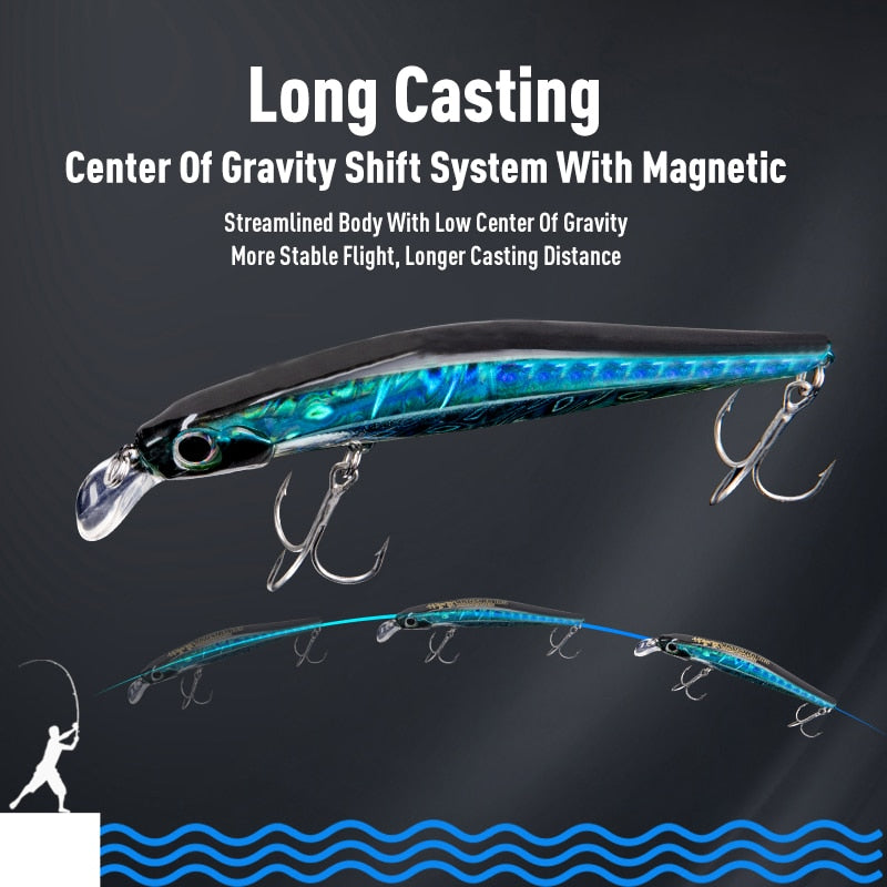 8.5g, 16g Leydun Artist FR Lure For Pike, Perch, Zander, Sea Bass