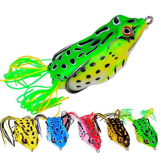5g, 8.5g, 13g, 17.5g Top Water Frog Pike Lure