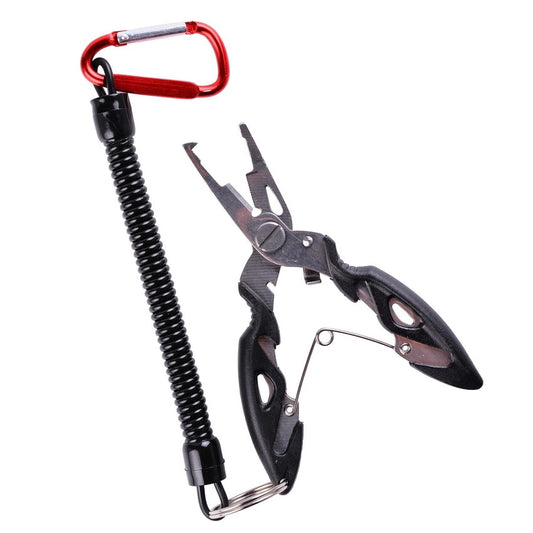 Multifunction Fishing Pliers with an Easily Attachable Clip